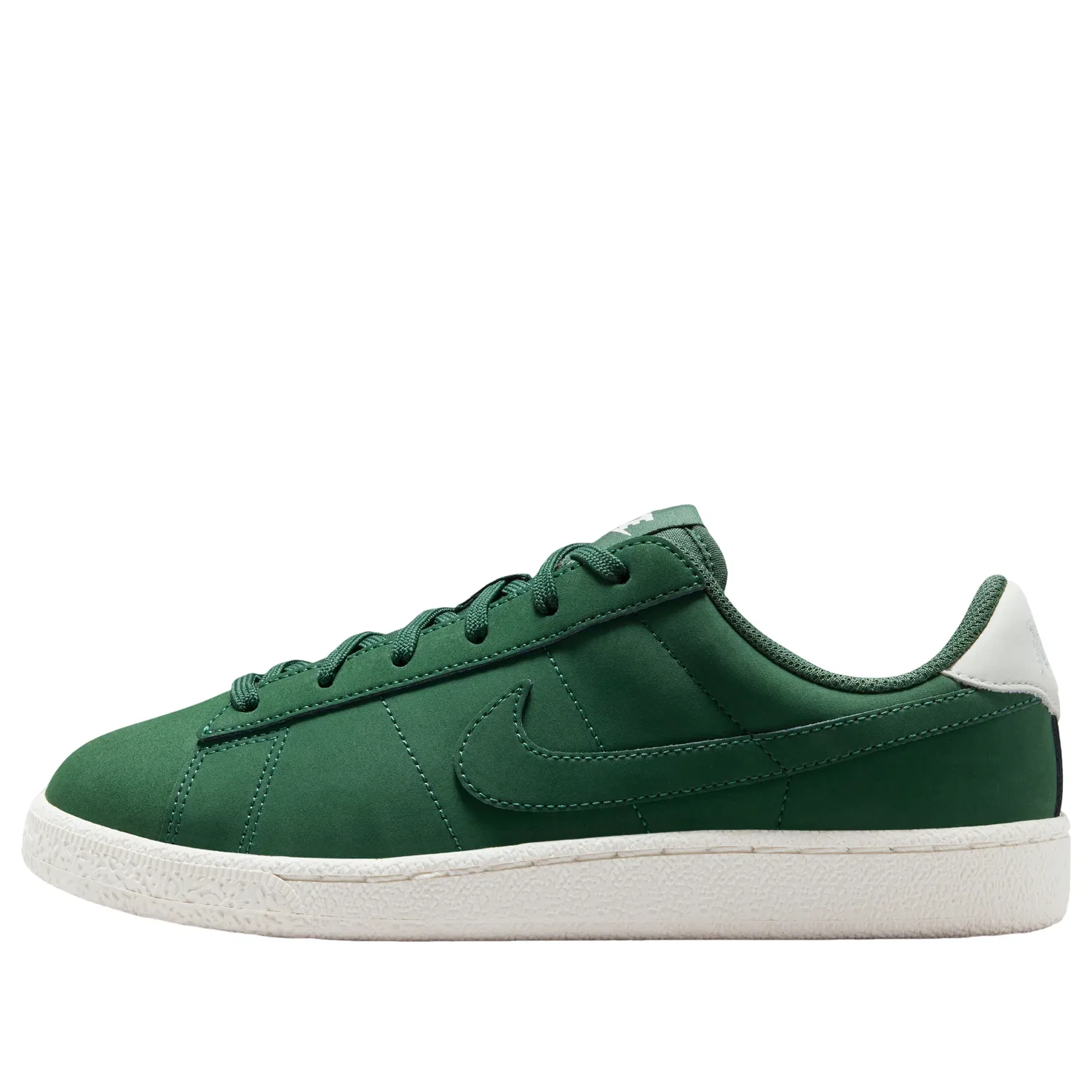 Детские кроссовки с кожаным верхом Nike Tennis Classic Fir Sail, зеленый