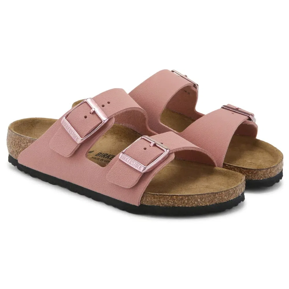 Детские сандалии Arizona с анатомической стелькой для малышей Birkenstock, Pink Clay Birkibuc