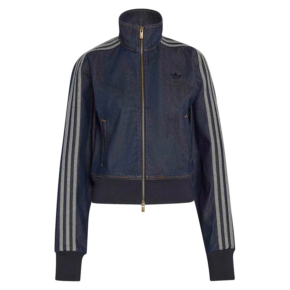 Женская джинсовая куртка Firebird Track Adidas Originals, Blue — фото 3