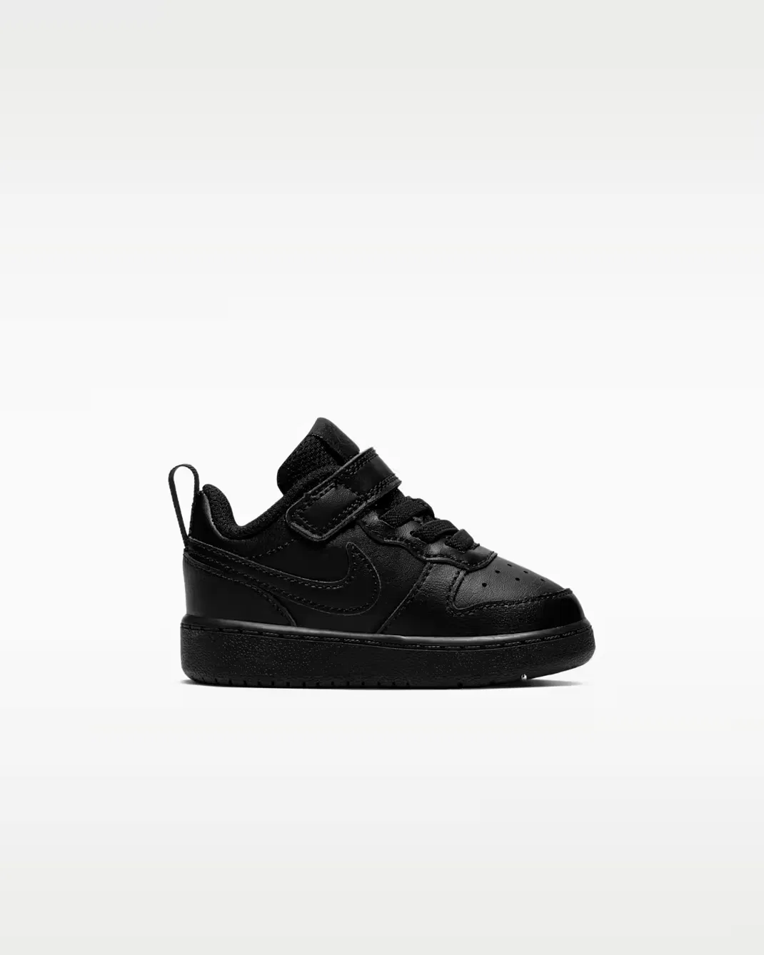 Детская/подростковая обувь Nike Court Borough Low 2, Black/Black/Black — фото 3