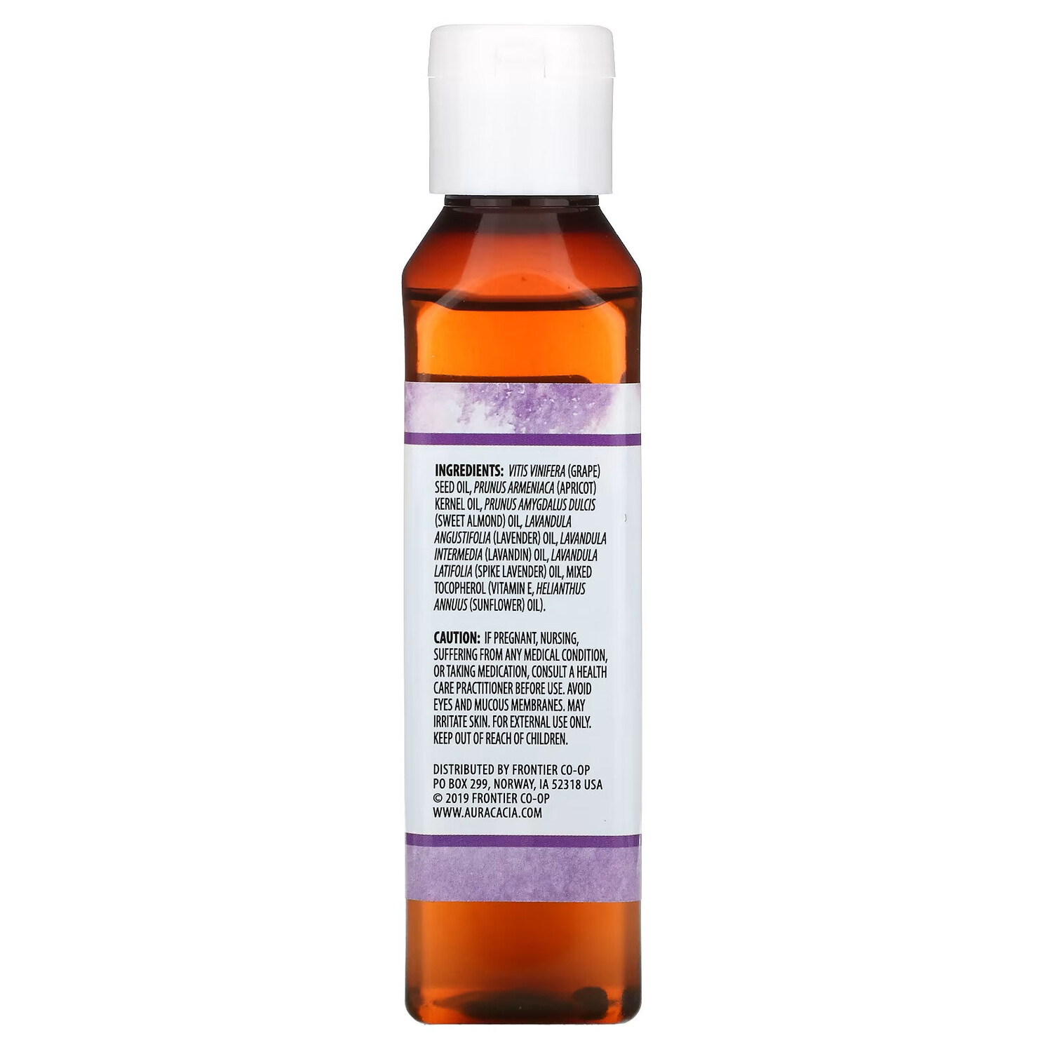 Aura Cacia, Масло для тела с эффектом ароматерапии, успокаивающая лаванда, 4 жидкие унции (118 мл) — фото 3