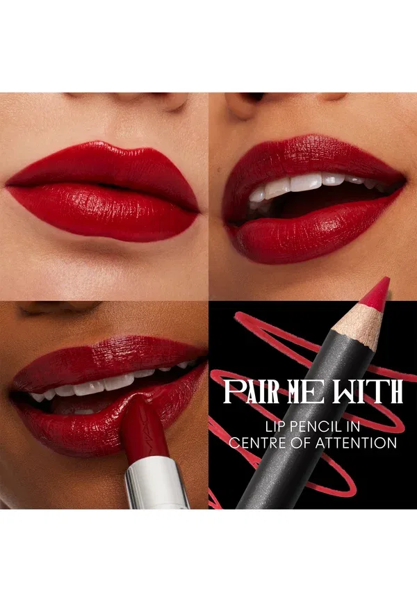 Губная помада матовая Ximal mini sleek satin lipstick Mac, Centre of Attention, 1.5 г, цвет centre of attention — фото 3