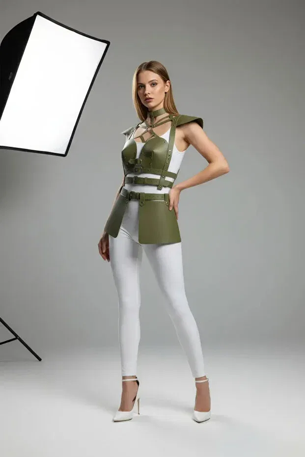 Детская юбка для девочек с принтом Avastyle, Tan Color — фото 3