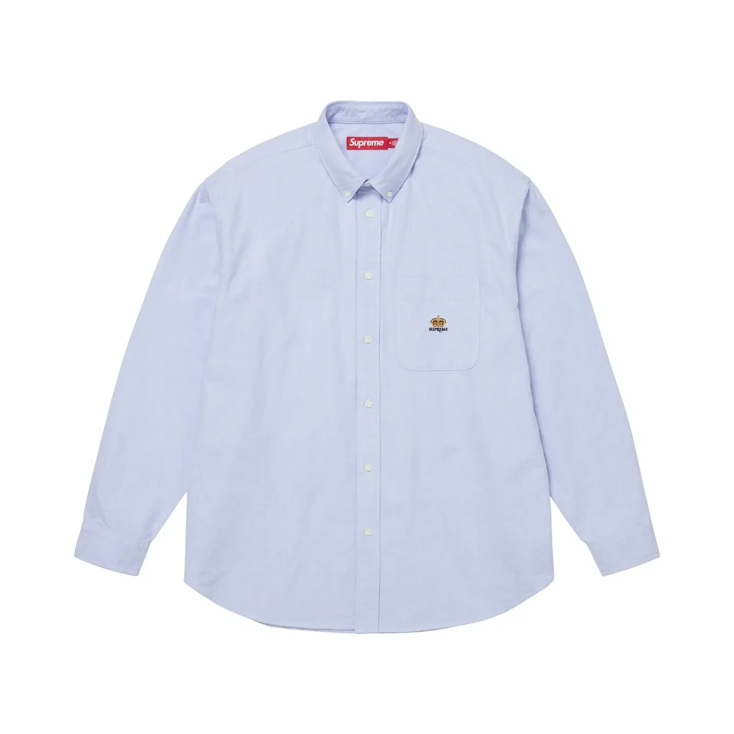 Рубашка свободная Oxford Supreme, Light Blue
