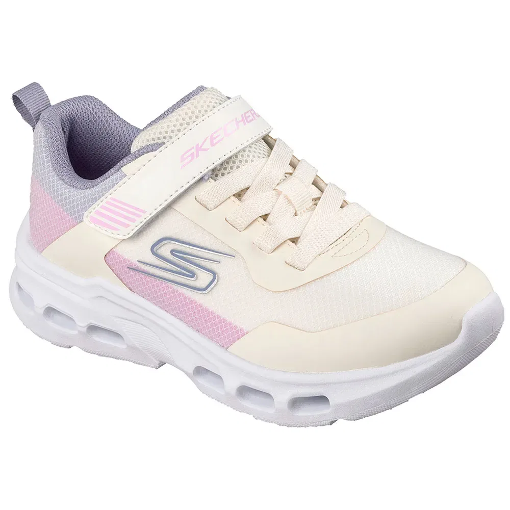 Детские кроссовки для девочек с технологией Glide-Step Skechers, Beige — фото 2