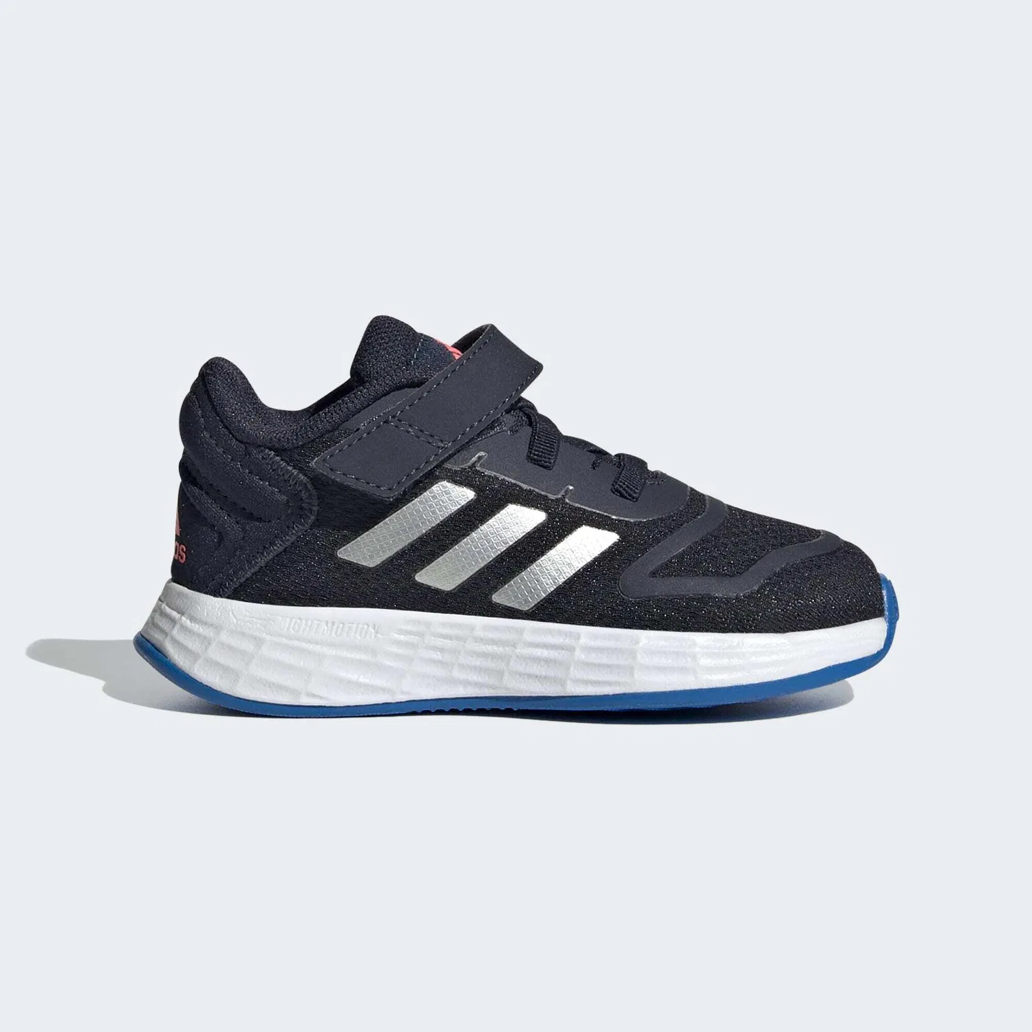 Детские кроссовки с LIGHTMOTION Duramo 10 Adidas, Blau Silber — фото 2