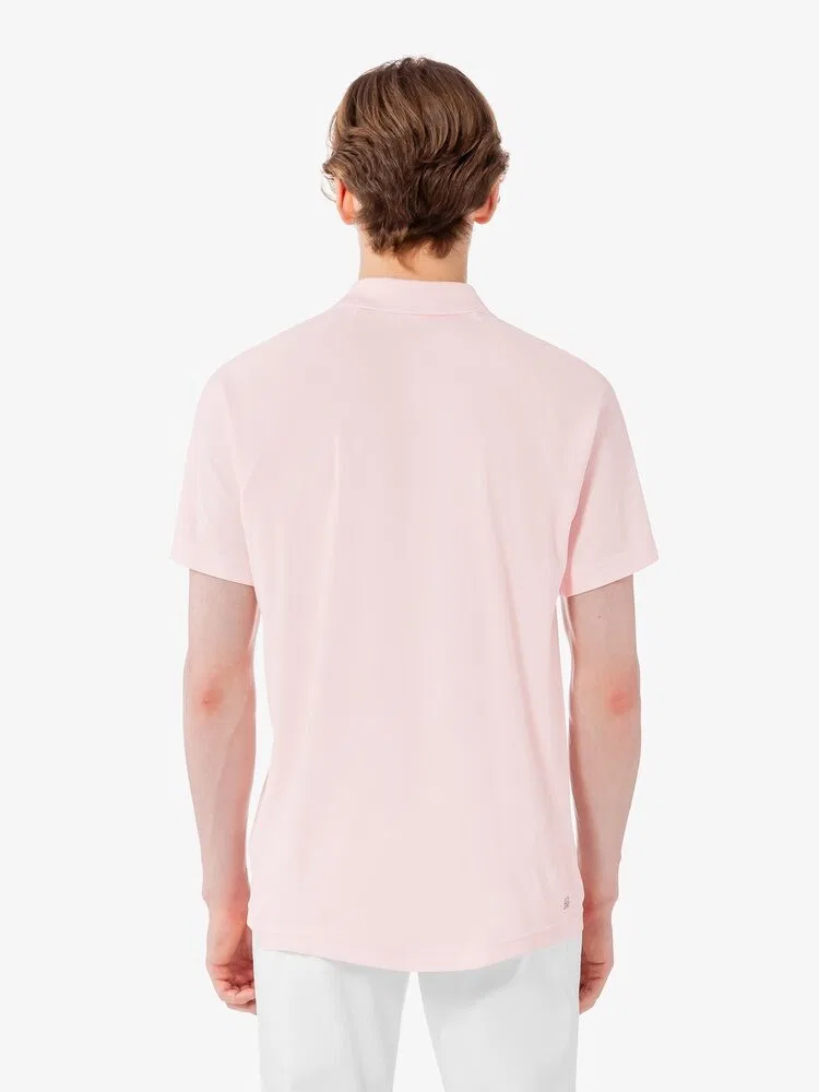 Футболка поло LACOSTE, Pink — фото 3