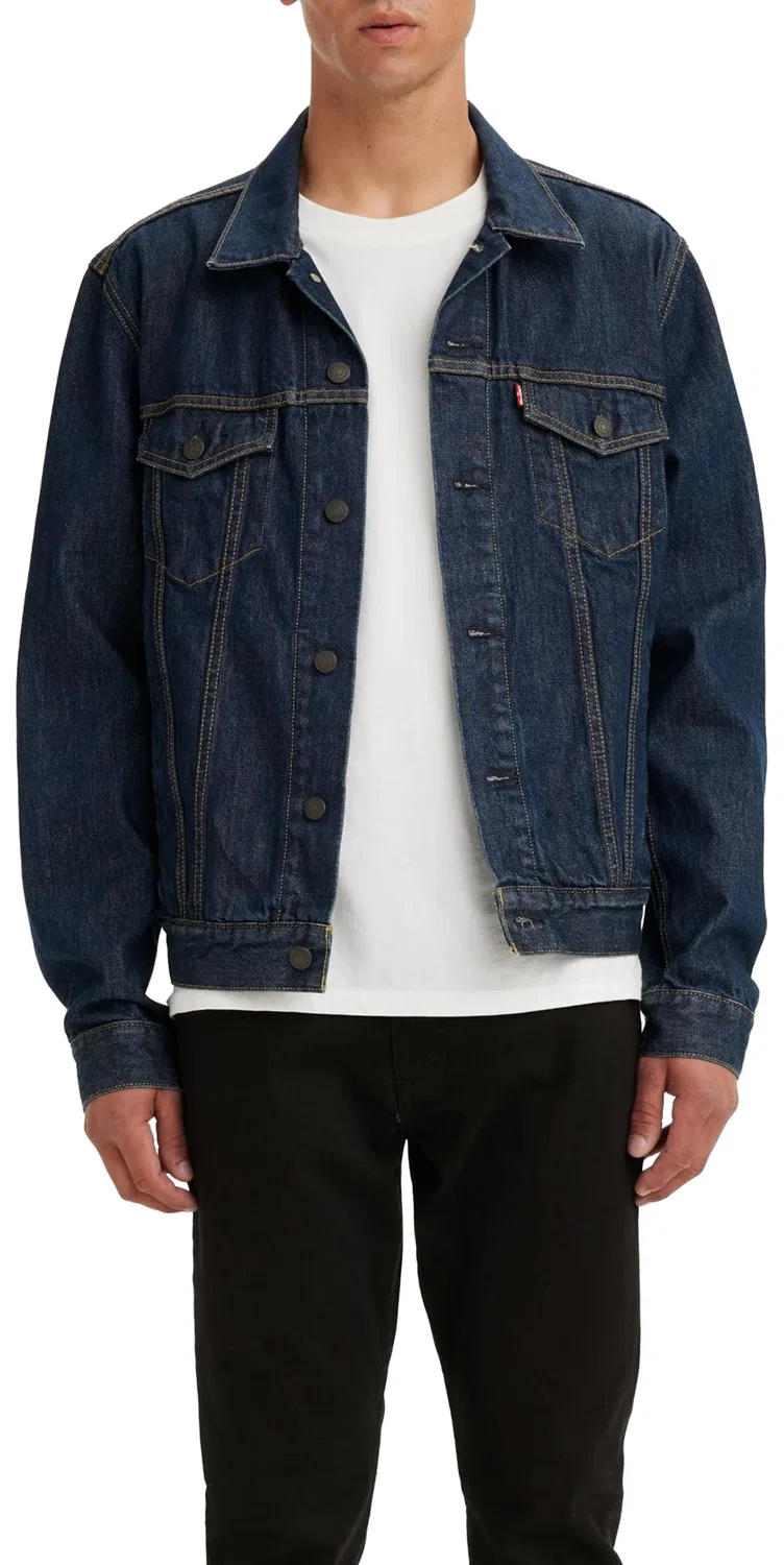 Мужская куртка-джинсовка The Trucker Levi's, blue