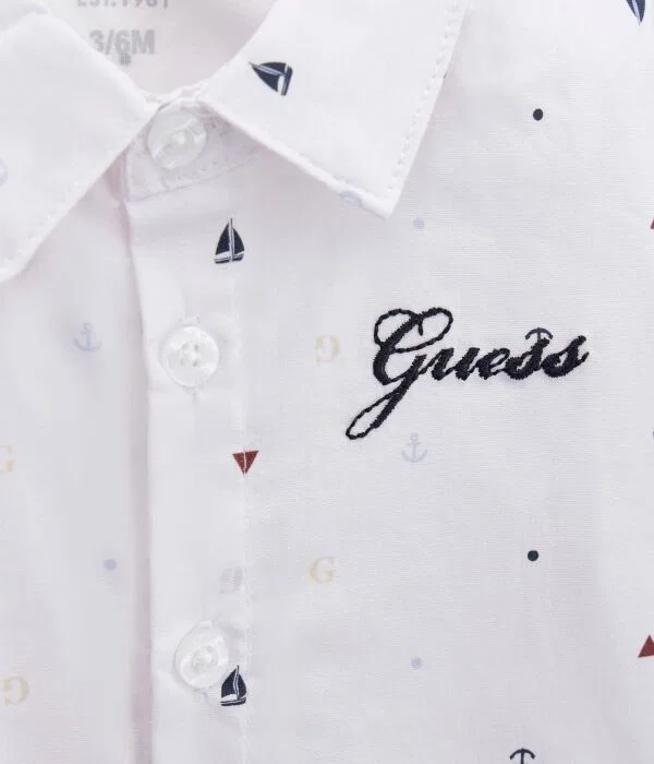 Детский комплект для мальчиков хлопковый Regular Fit Guess, мультиколор — фото 4