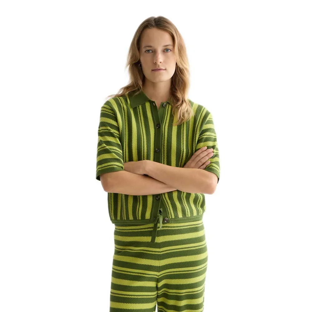 

Свитер с коротким рукавом Scotch & Soda U9A01248T, зеленый