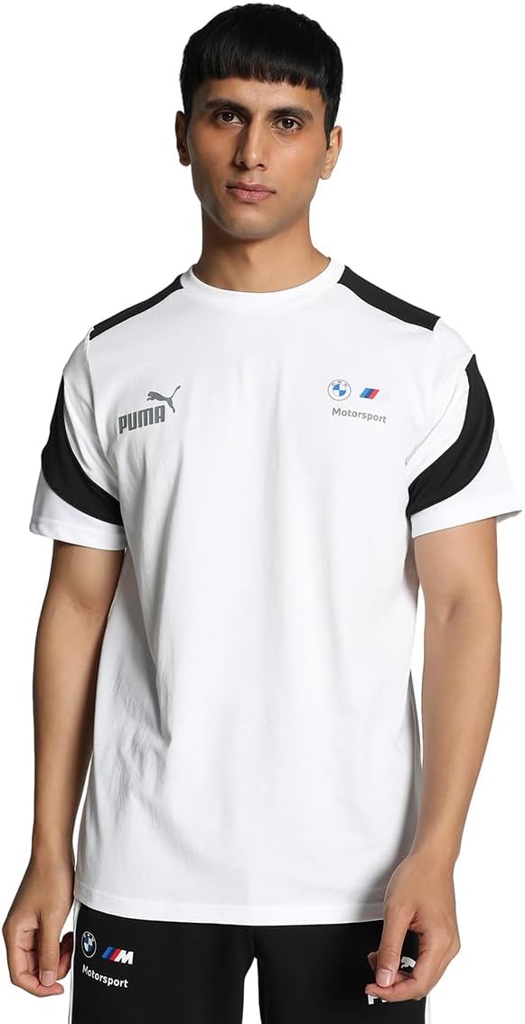 

Футболка PUMA Motorsports BMW MMS MT7+ 624141, мужская, белый