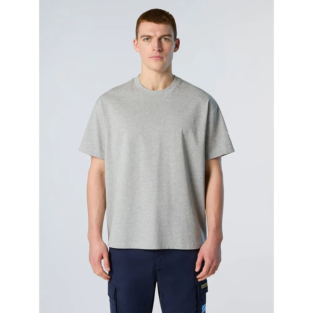 

Футболка с коротким рукавом North Sails Logo 692848, серый