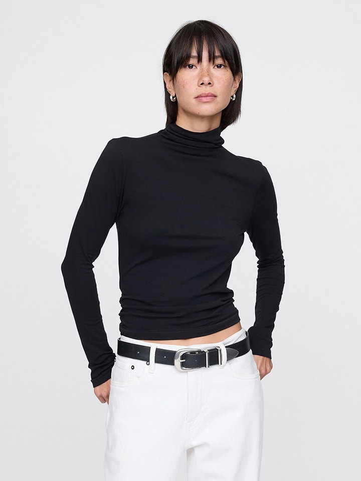 

Лонгслив GAP Longsleeve, черный