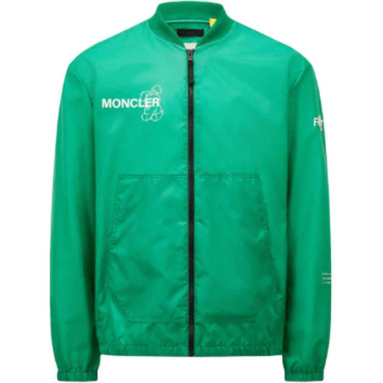 

MONCLER GENIUS Куртка-бомбер Moncler X Fragment Hiroshi Fujiwara Ostria, Green
