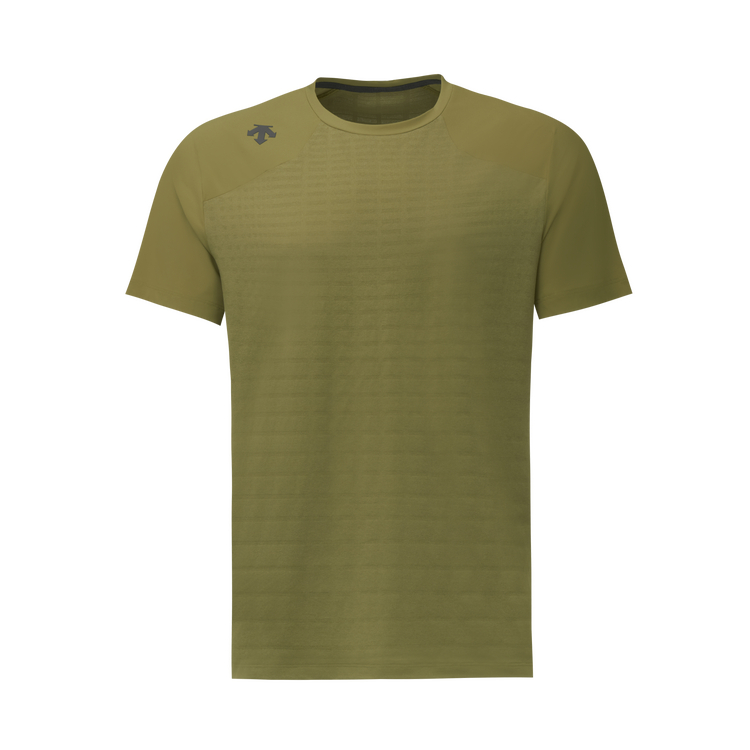 

Short Sleeved Shirt Men's DESCENTE, оливковый