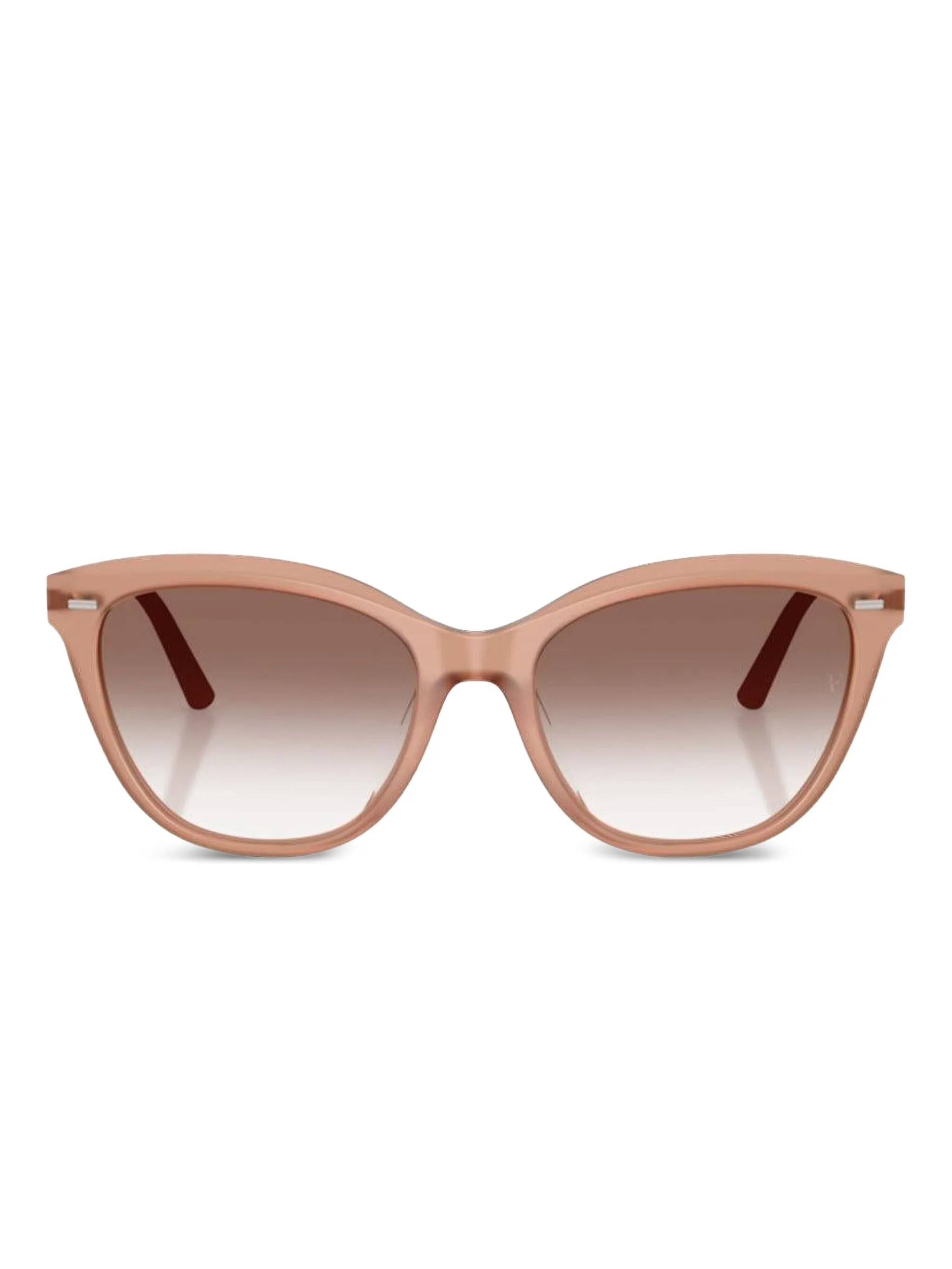 

Солнцезащитные очки миссис Федерер "кошачий глаз" Oliver Peoples, коричневый