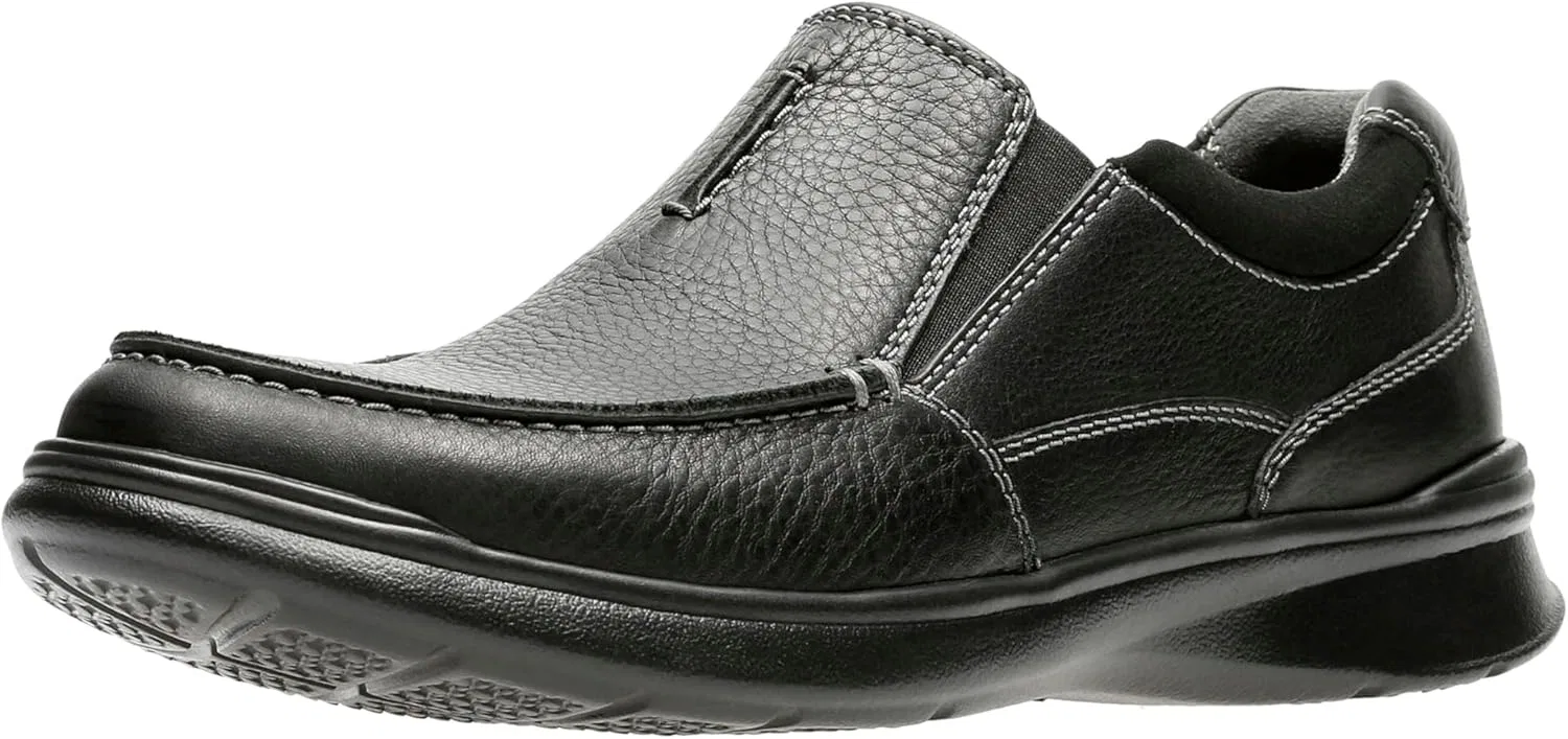 Мужские туфли Clarks Un Abode с ремешком, 2-Black Oily Leather