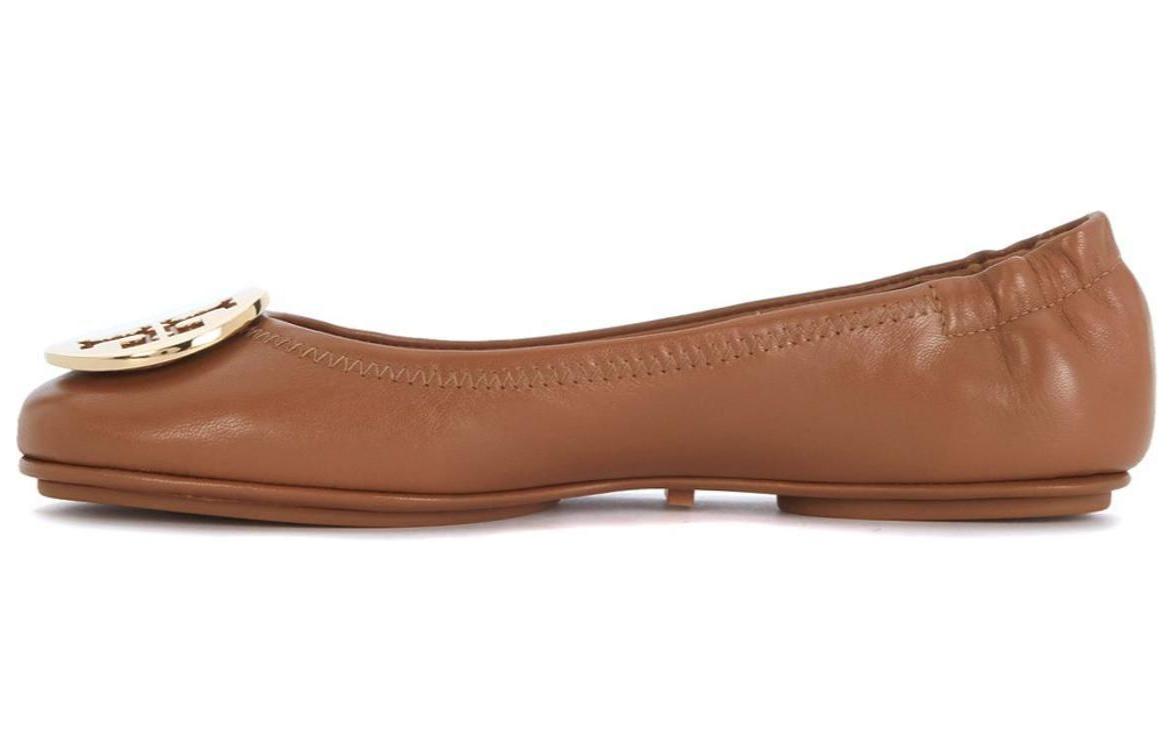 Повседневные туфли женские коричневые TORY BURCH