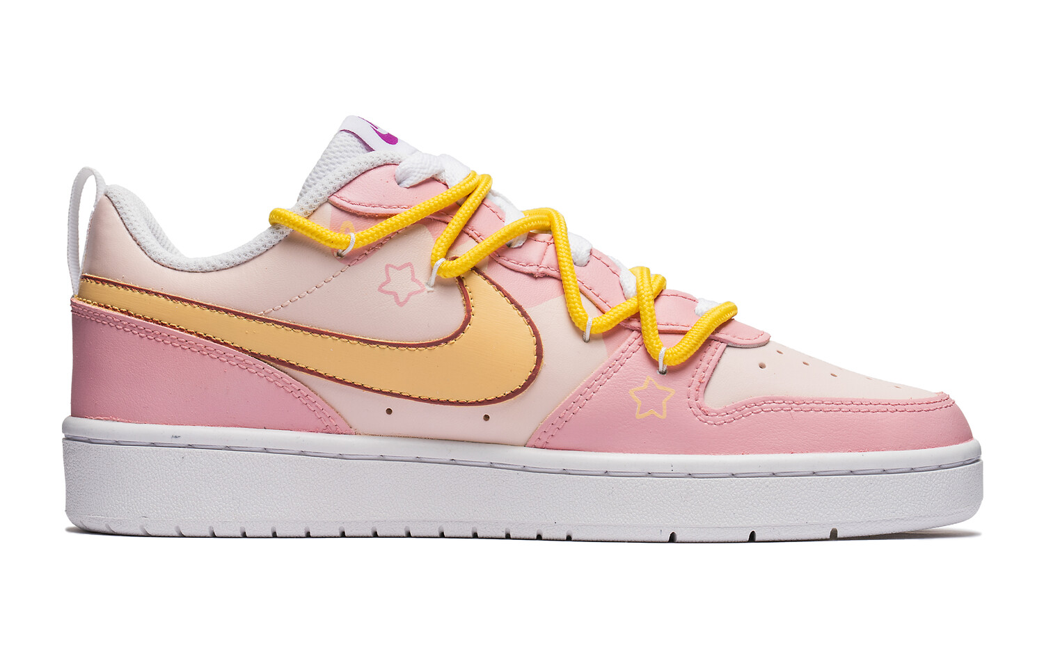 

Кроссовки Nike Court Borough Skateboard Shoes Women's Low-Top Yellow