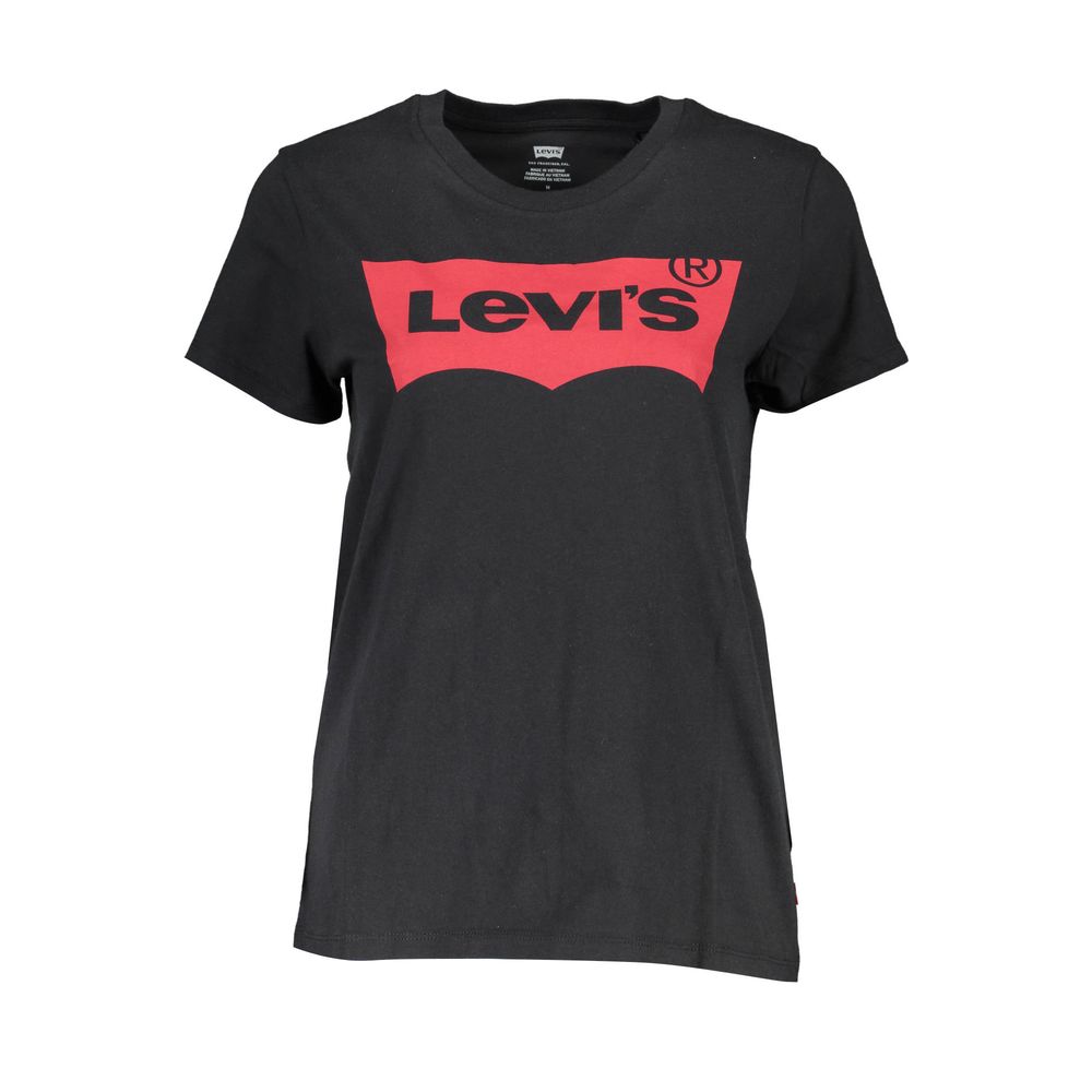 

Черные хлопковые топ и футболка Levi´s