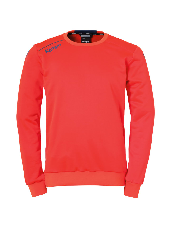 

Футболка с длинными рукавами PLAYER TRAINING TOP флуоресцентно-красного/ледяно-серого цветов Kempa