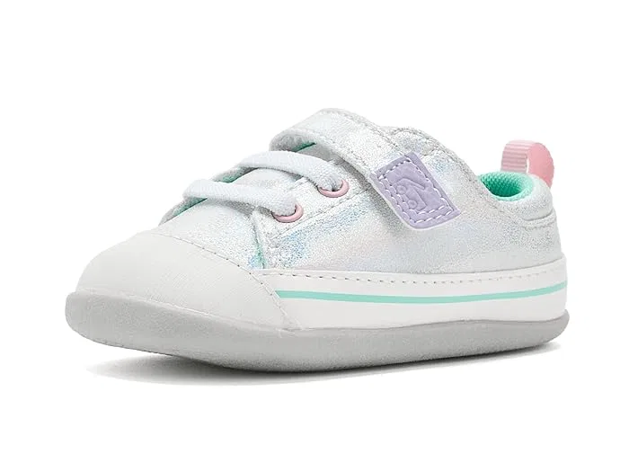 Кроссовки для девочек Stevie Mini See Kai Run, Silver Metallic — фото 2