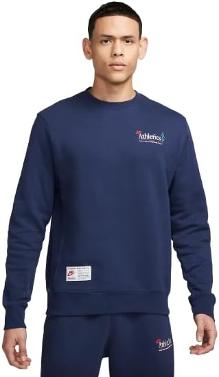 

Мужская клубная флисовая спортивная толстовка Nike, Midnight Navy