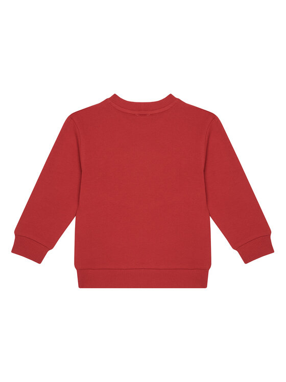 Свитшот relaxed fit 3J68G10KN United Colors Of Benetton, красный — фото 2