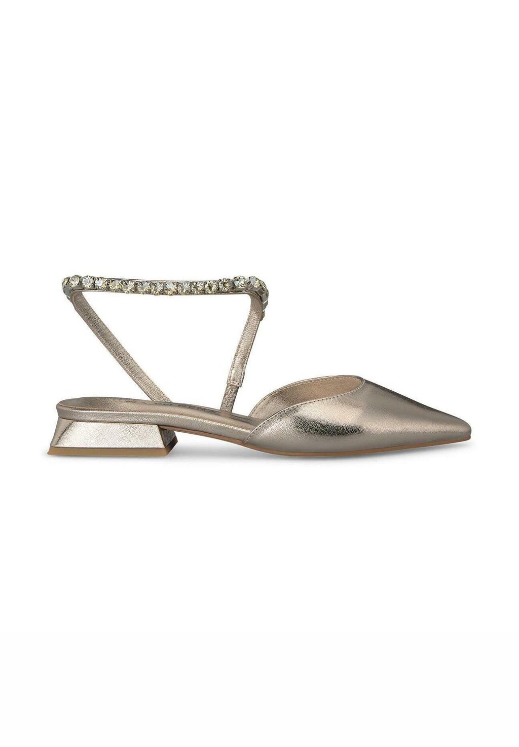 Балетки с открытой пяткой Alma en Pena, цвет Bronce