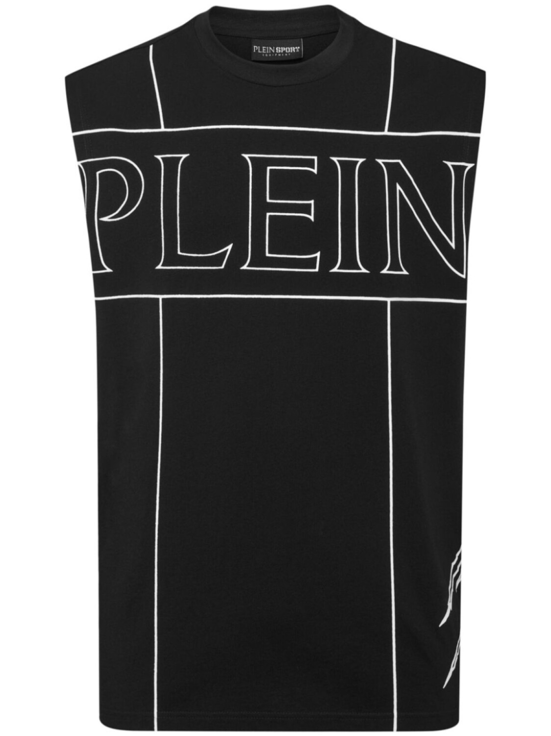 

Футболка с логотипом Plein Sport, черный