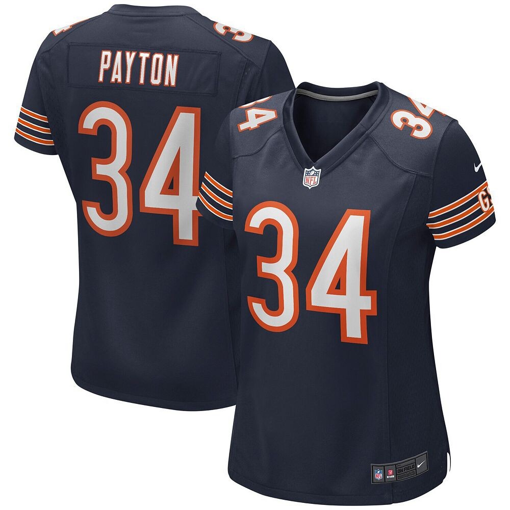 Женское джерси Nike Walter Payton Navy Chicago Bears Game Retired Player, цвет Brs Navy — фото 2