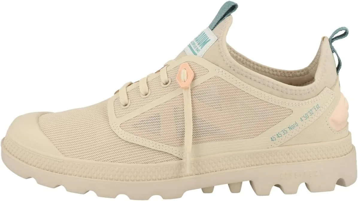 Кроссовки Palladium Unisex Adult Low Pampa Lt Travel Lo Vt Trainers PLDM by Palladium, Cream