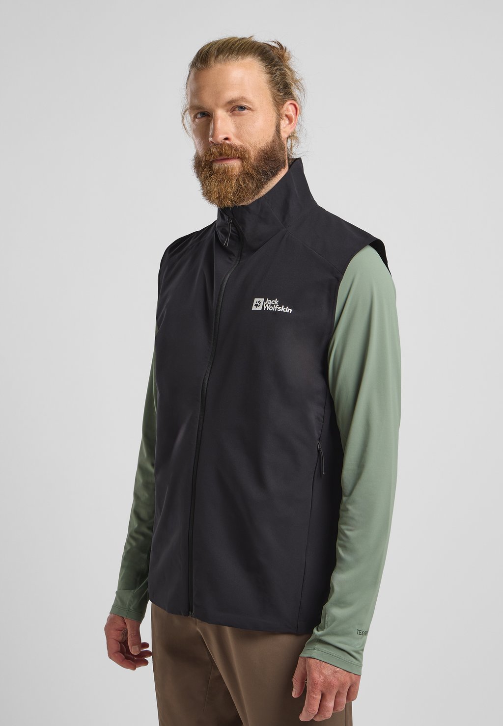 

Жилет Jack Wolfskin, черный