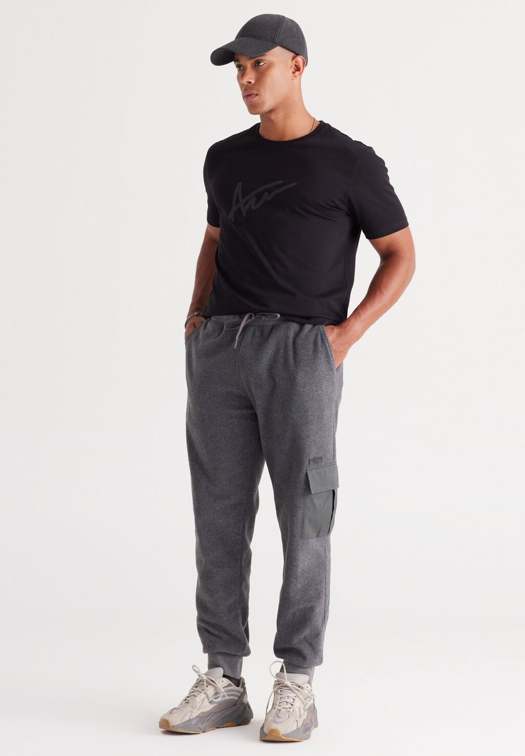 

Спортивные брюки STANDARD FIT AC&CO / ALTINYILDIZ CLASSICS, антрацит