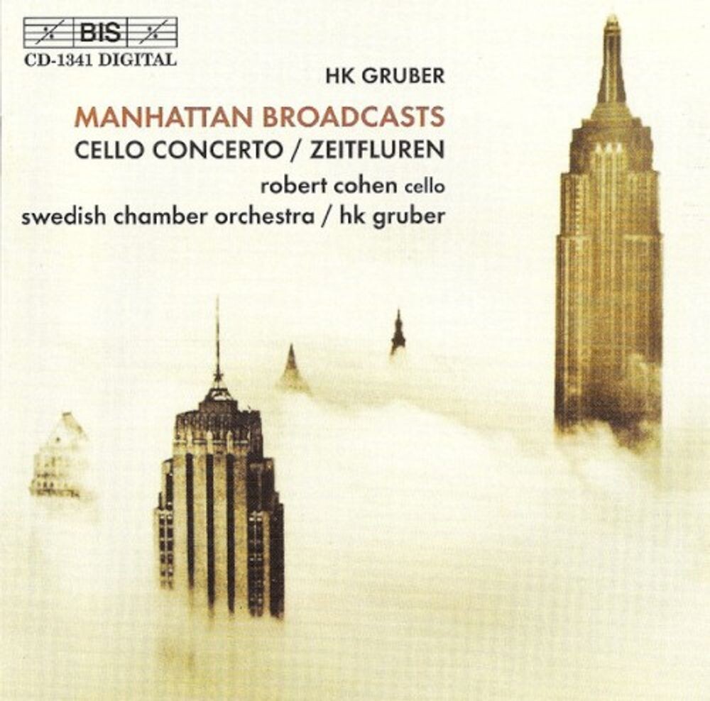 

Диск CD Manhattan Broadcasts - HK Gruber