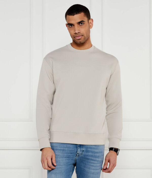 

Технический свитер интерлок Loose fit Calvin Klein, желтый
