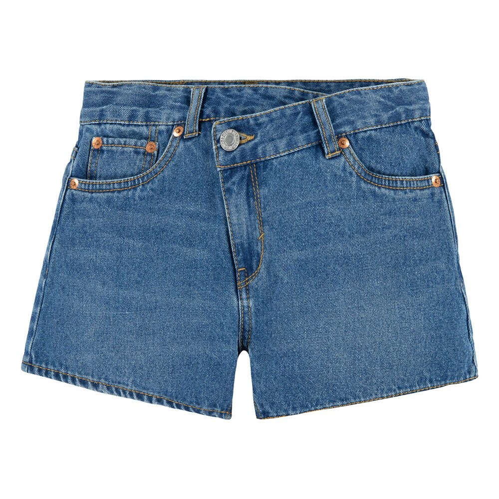 

Джинсовые шорты Levi´s Folded Mini Mom Regular Waist, синий