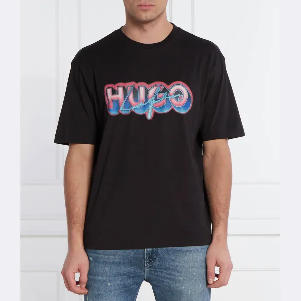 

Футболка nillumi стандартного кроя Hugo, черный