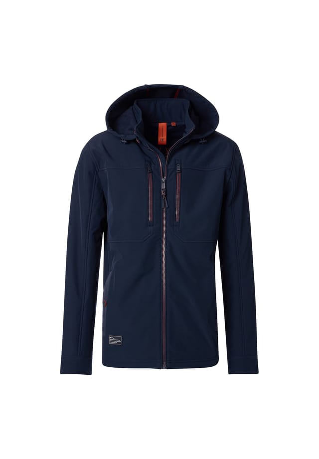 

Куртка Softshell однотонная Casamoda, синий