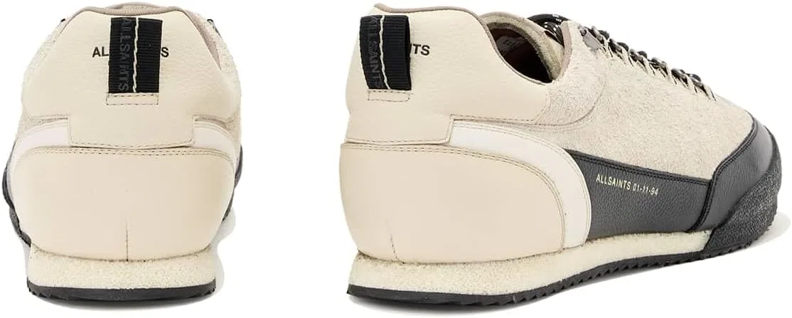 Кроссовки AllSaints Chalk White/Black — фото 3