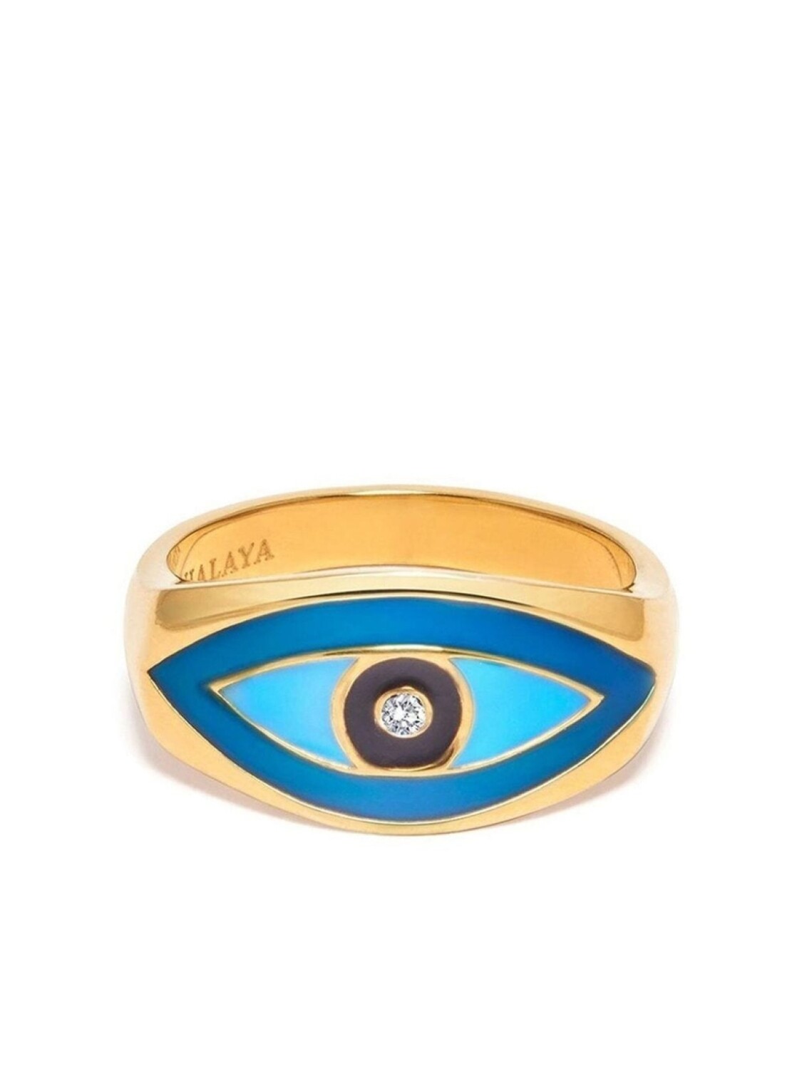 

Большое кольцо Evil Eye Nialaya Jewelry, золотой