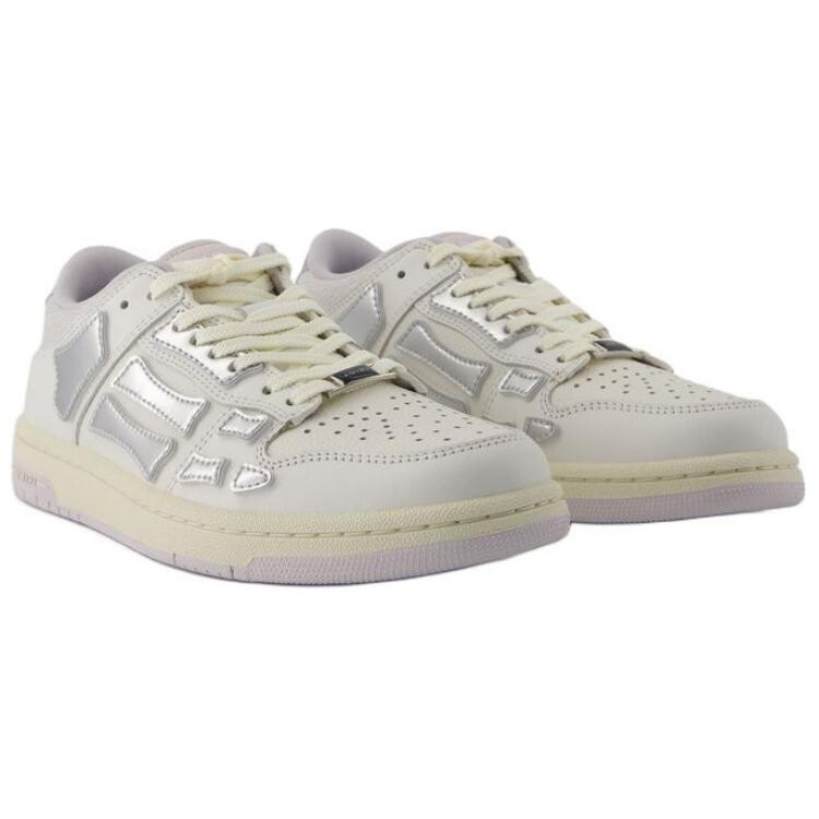 Кроссовки для скейтбординга Skel-Top Low женские, низкие, белые Amiri — фото 3