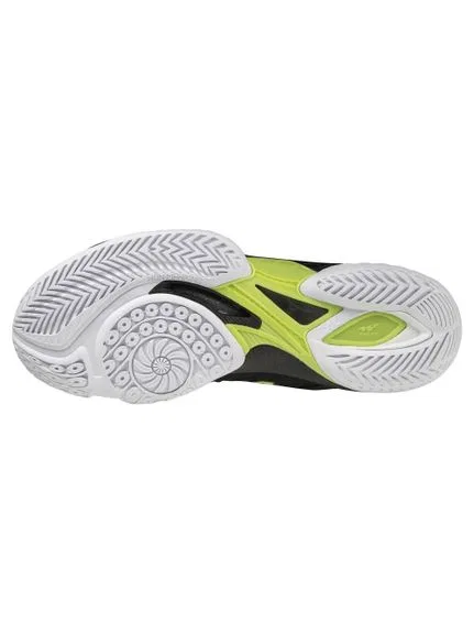 Кроссовки для бадминтона «Wave Claw EL 2» от Mizuno,  Black X Blue X Yellow — фото 2