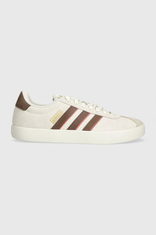 

Кроссовки COURT замшевые adidas, бежевый