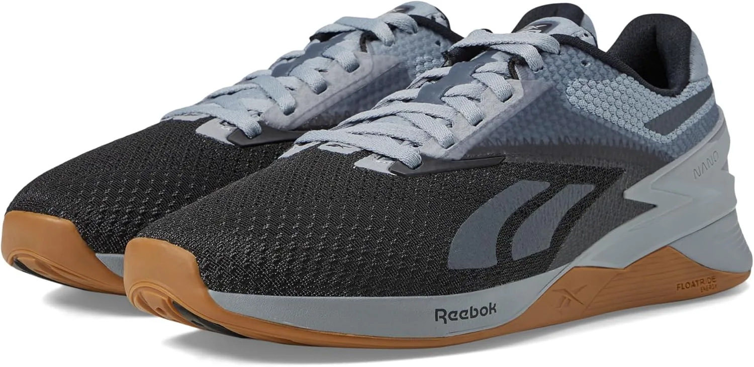 

Кроссовки Reebok Nano X3 для взрослых унисекс, серый/черный