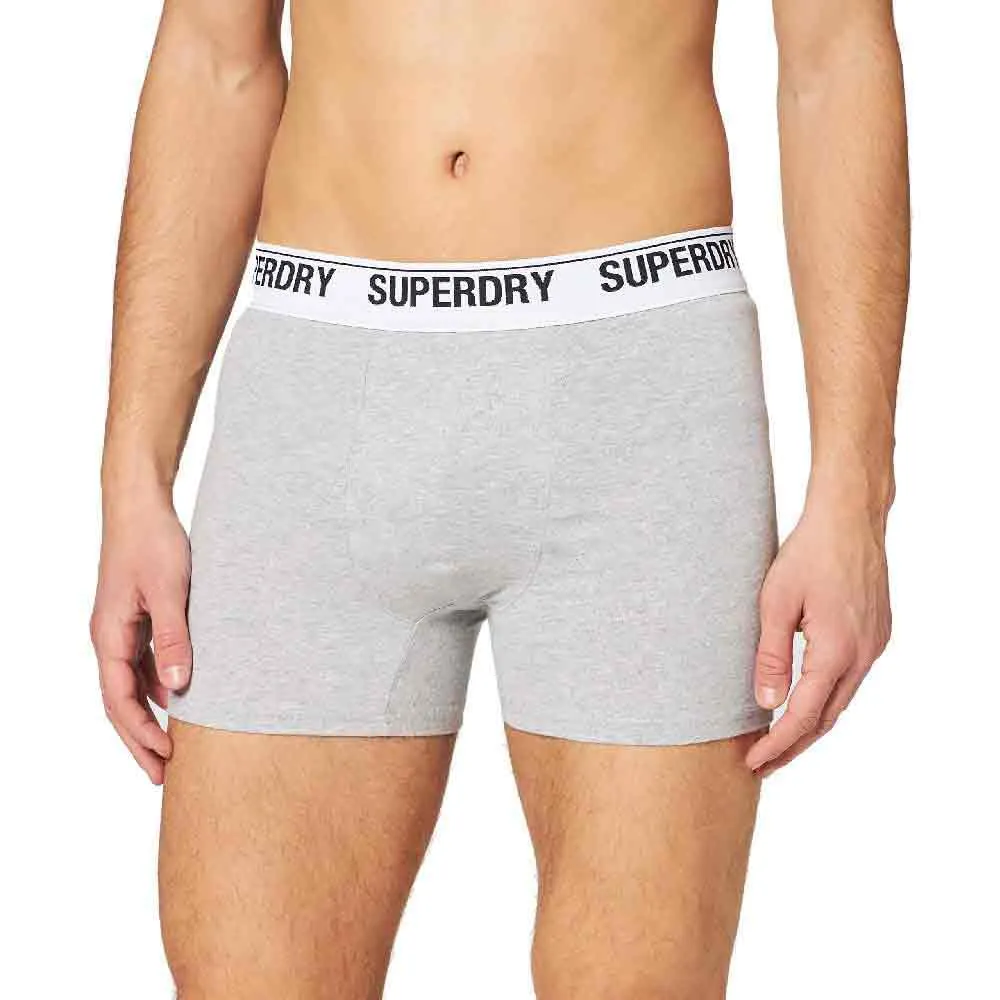 

Трусы-боксеры Superdry Multi 3 units, серый