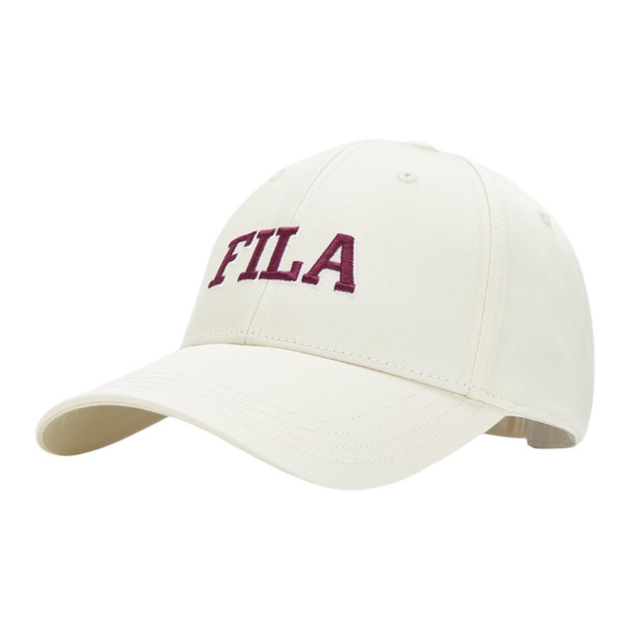 

FILA Оригинальная бейсболка из полиэстера мужская молочного цвета, Lactose Color