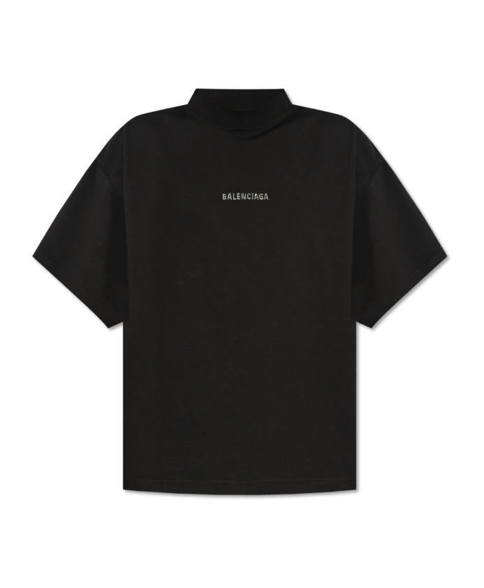 

Футболка с логотипом Balenciaga, черный