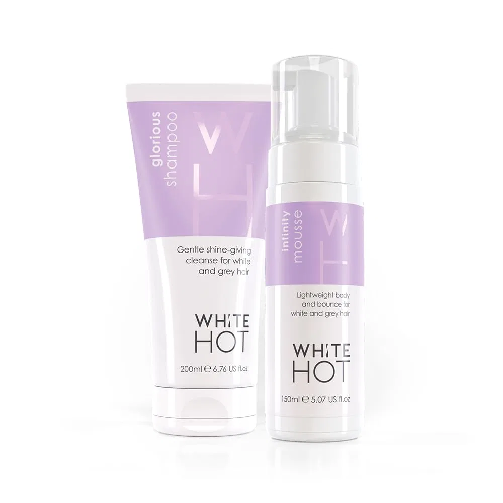 Набор White Hot Glorious Bounce Duo: шампунь и мусс для объема White Hot