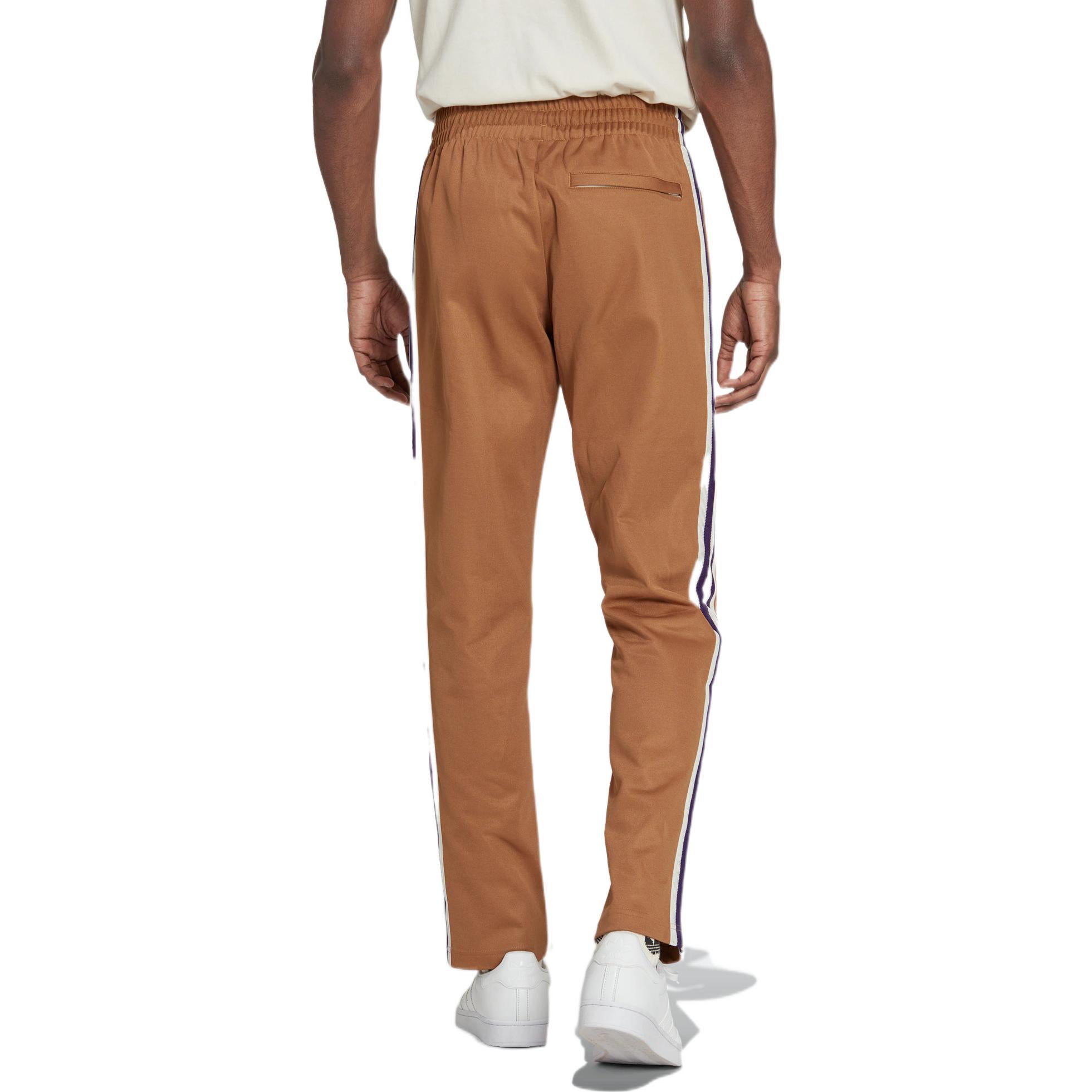 Спортивные брюки Men's adidas originals Striped Tp Side Classic Logo Printing Straight Sports Pants/Trousers/Joggers Brown IB3430, коричневый — фото 3